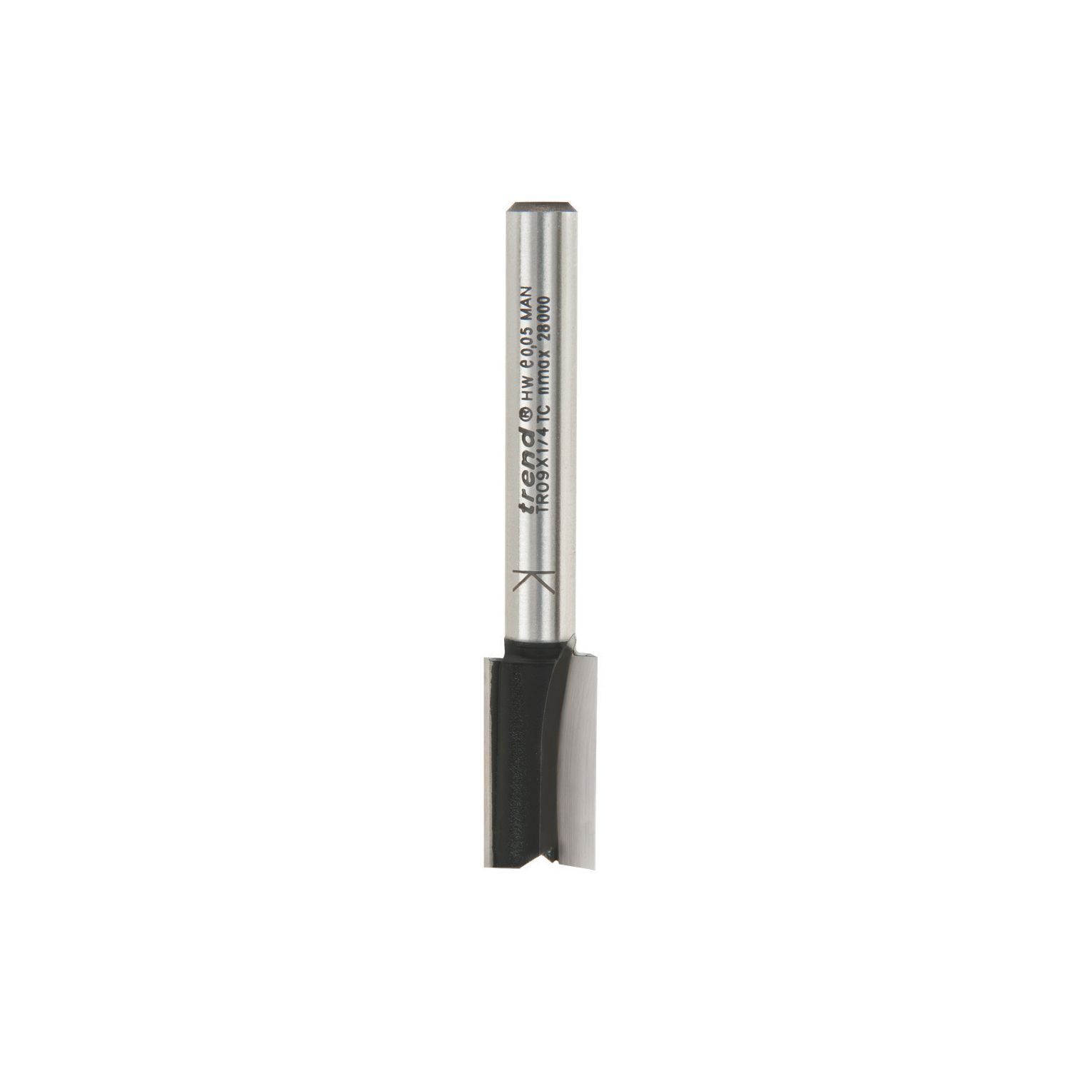 Trend TR09X1/4TC 1/4" Straight Cutter 10mm x 19mm (32974)
