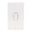 LAP  45A 2-Gang DP Cooker Switch White