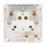 Crabtree Capital 20A 1-Gang DP Immersion Heater Switch White