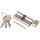 Smith & Locke  6-Pin Thumbturn Euro Cylinder 35-35 (70mm) Nickel