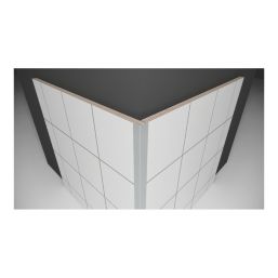 Fibo Profile L Shape End Aluminium 2400mm x 10mm