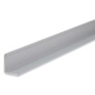 Fibo Profile L Shape End Aluminium 2400mm x 10mm