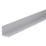 Fibo Profile L Shape End Aluminium 2400mm x 10mm