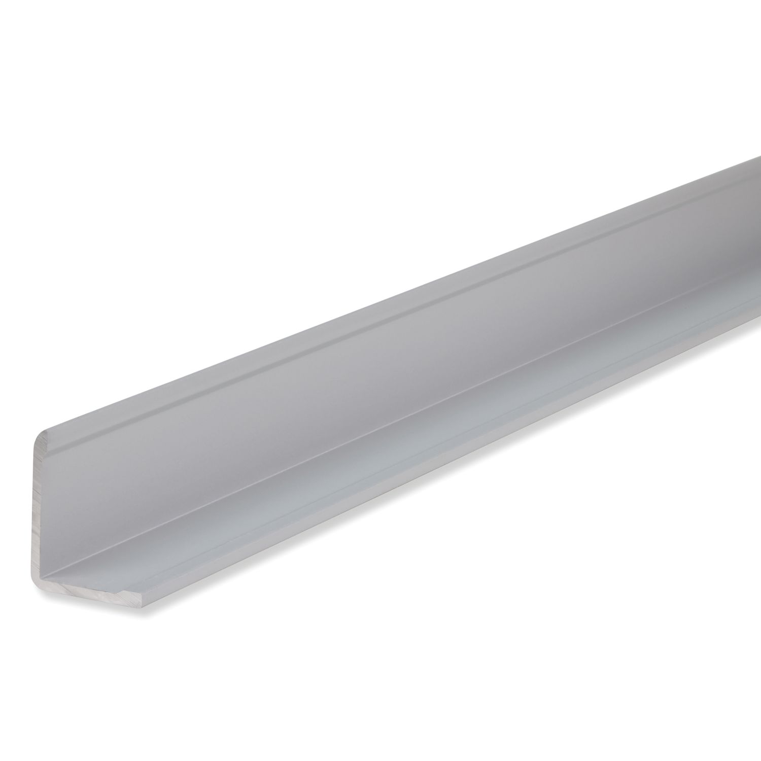 Fibo Profile L Shape End Aluminium 2400mm x 10mm (329AA)