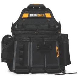 Toughbuilt ClipTech Master Electrician Pouch with Shoulder Strap Black