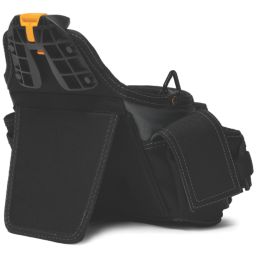 Toughbuilt ClipTech Master Electrician Pouch with Shoulder Strap Black
