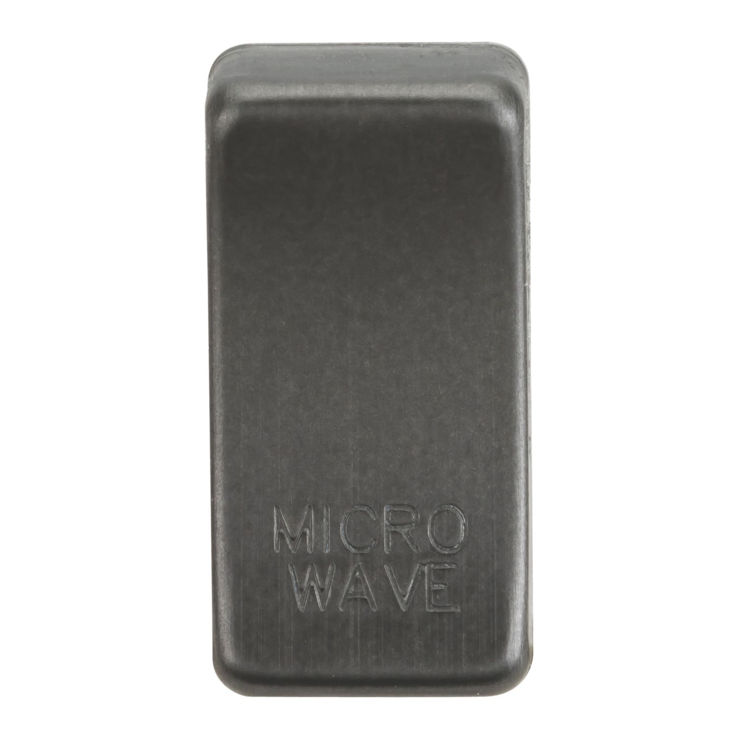 Knightsbridge 'MICROWAVE' Switch Cover Smoked Bronze (329CT)