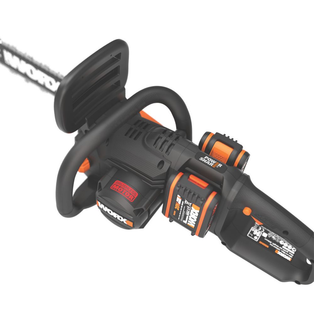 Worx WG384E 40V 2 x 2.0Ah Lithium PowerShare Brushless Cordless