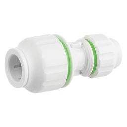 Flomasta  Plastic Push-Fit Reducing Coupler 15mm x 10mm