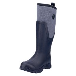 Muck Boots Arctic Sport II Tall Metal Free Womens Non Safety Wellies Black/Grey Size 6