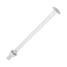 Timco Exterior Carriage Bolts Carbon Steel Organic Silver Coating M8 x 150mm 10 Pack