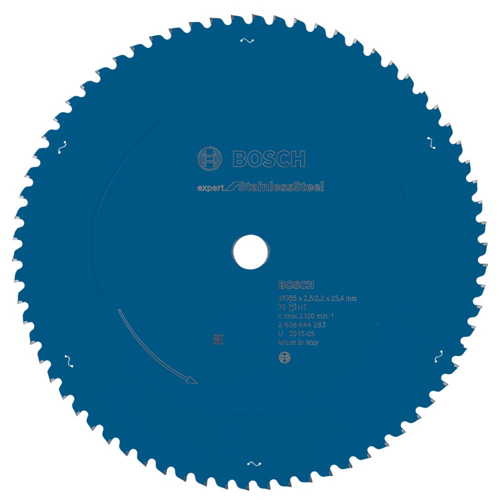Bosch Expert Stainless Steel Circular Saw Blade 355mm x 25.4mm 70T