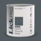 LickPro 2.5Ltr Grey 08 Satin Water-Based Trim Paint