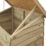 Rowlinson Overlap 460Ltr 3' 6" x 2' (Nominal) Timber Garden Storage Box