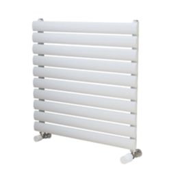 Ximax Fortuna 584mm x 600mm 1266BTU White Horizontal Designer Radiator