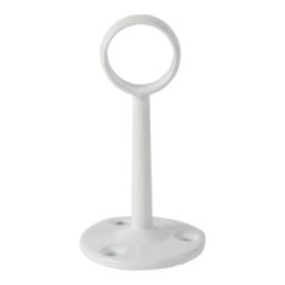 Essentials Rail Centre Bracket White 25mm