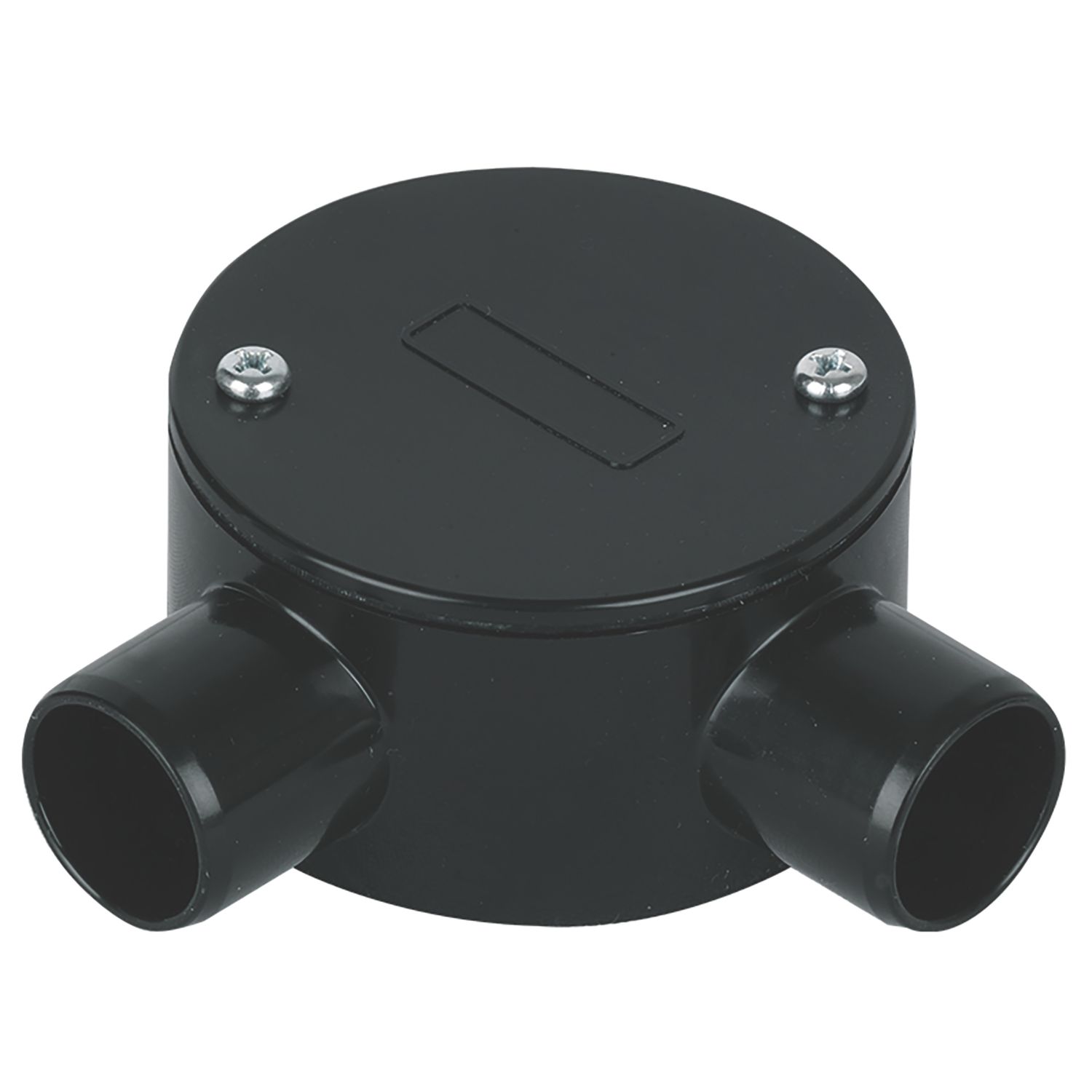 Deta TTE 2 Way 20mm Angle Box Black (329VT)