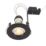 Saxby Cast Fixed  Recessed Downlight Matt Black