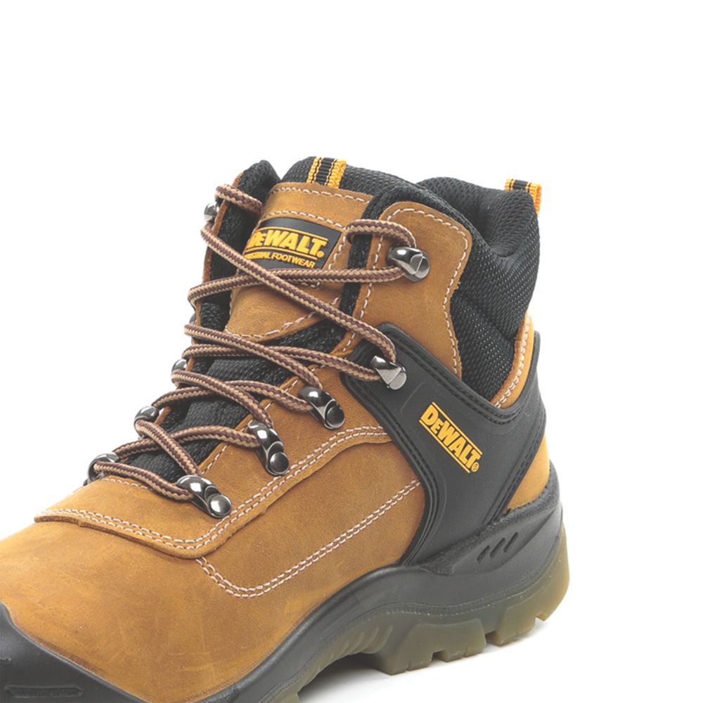 DeWalt Phoenix Size 11 Tan Waterproof Steel Toe Cap Safety Boots Screwfix