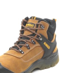 DeWalt Phoenix Safety Boots Tan Size 11 - Screwfix