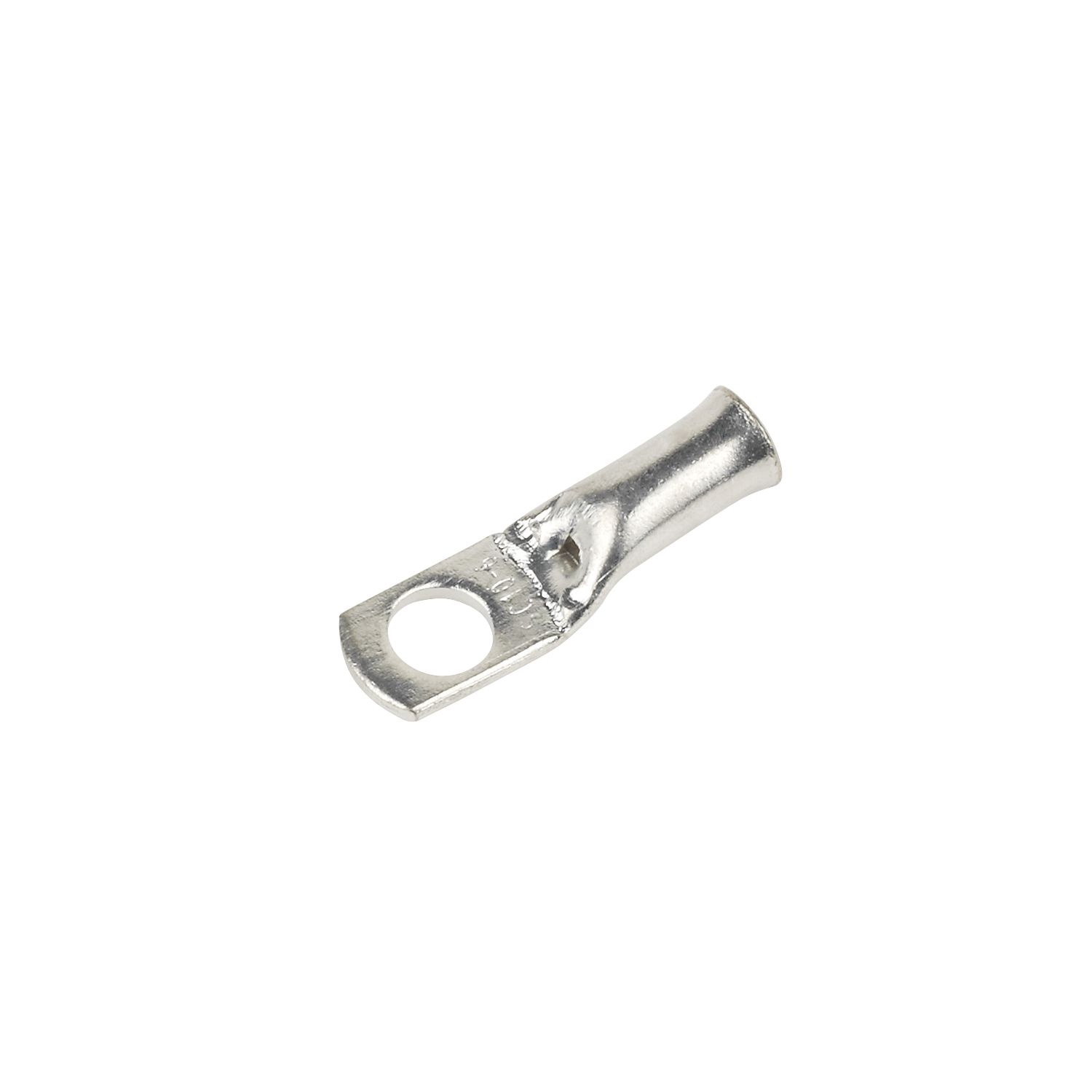 Essentials Non-Insulated Metallic 6mm Ring Copper Tube Lugs 10 Pack (33041)
