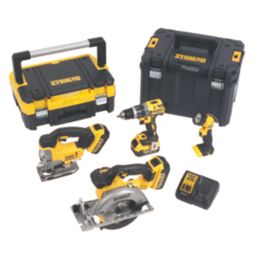 DeWalt DCK457M3T GB 18V 3 x 4.0Ah Li Ion XR Cordless 4 Piece Power