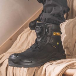 DEWALT Lander BOA Size 7  Black Waterproof  Safety Boots