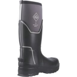 Muck Boots Grit S5 Size 13  Black & Grey  Safety Wellies
