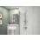 Bristan Commercial Exposed Single Outlet Thermostatic Chrome-Plated Mini Shower Valve
