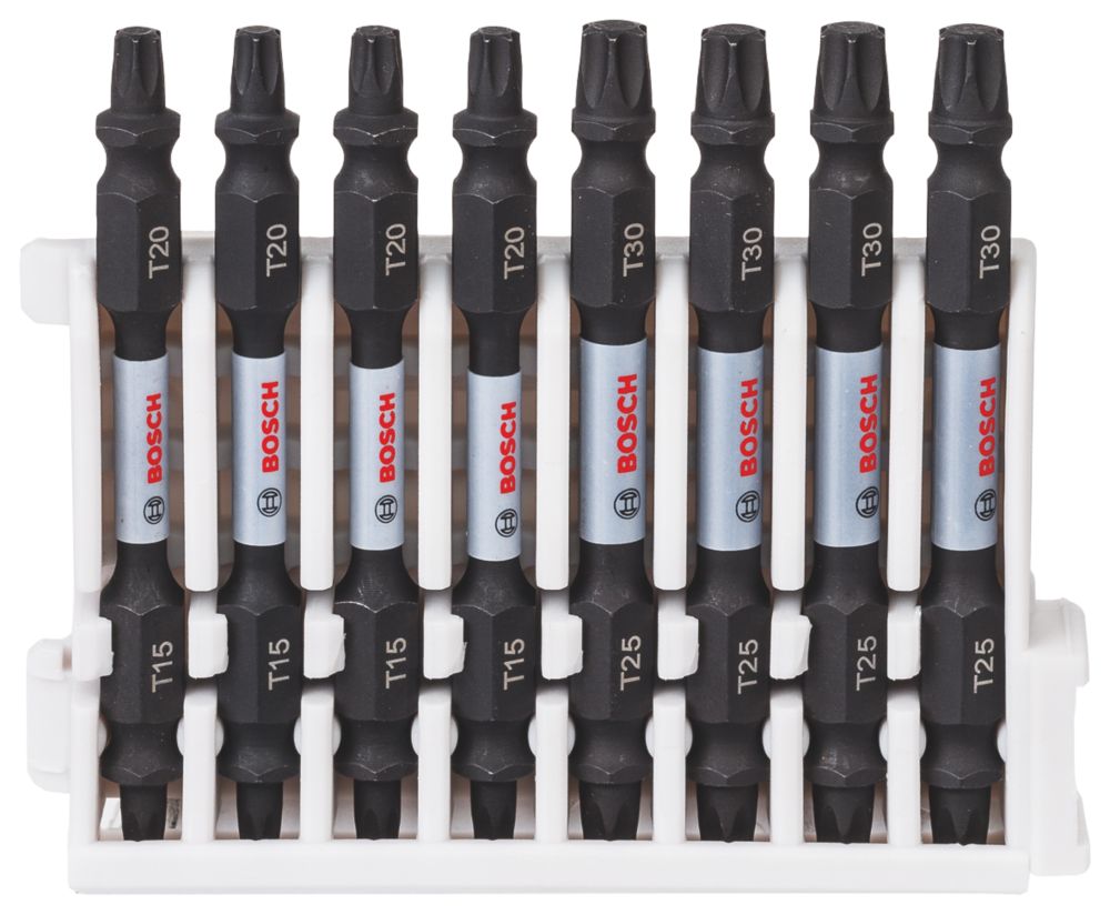 Bosch 1/4" Hex Shank Mixed Impact Control DoubleEnded Screwdriver Bits