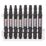 Bosch  1/4" Hex Shank Mixed Impact Control Double-Ended Screwdriver Bits 8 Piece Set