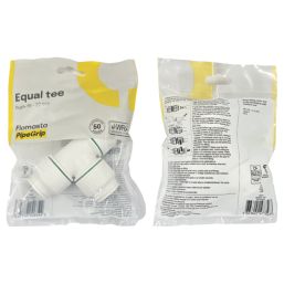 Flomasta  Plastic Push-Fit Equal Tee 22mm