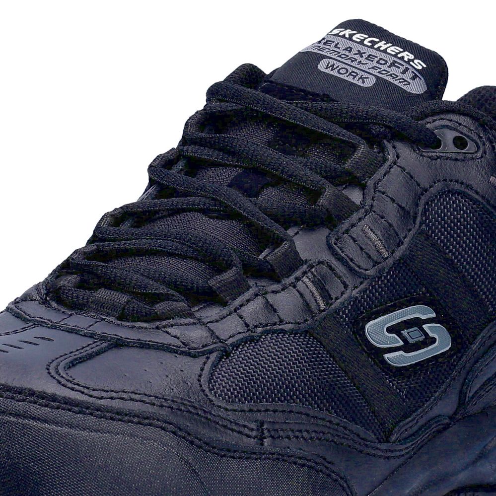Skechers Soft Stride Grinnell Size 10 Black Safety Trainers - Screwfix