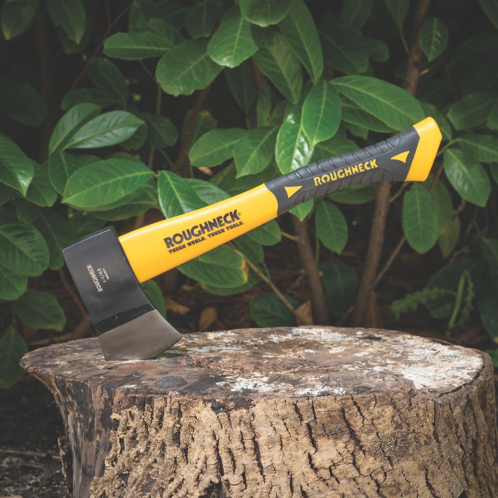 Roughneck ROU65640 Ascia 0.6 Kg / 1¼ Lbs, Manico In Fibra Di Vetro, 370 Mm