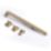 Fab & Fix Classic Locking Window Stay Bar Polished Gold 280mm