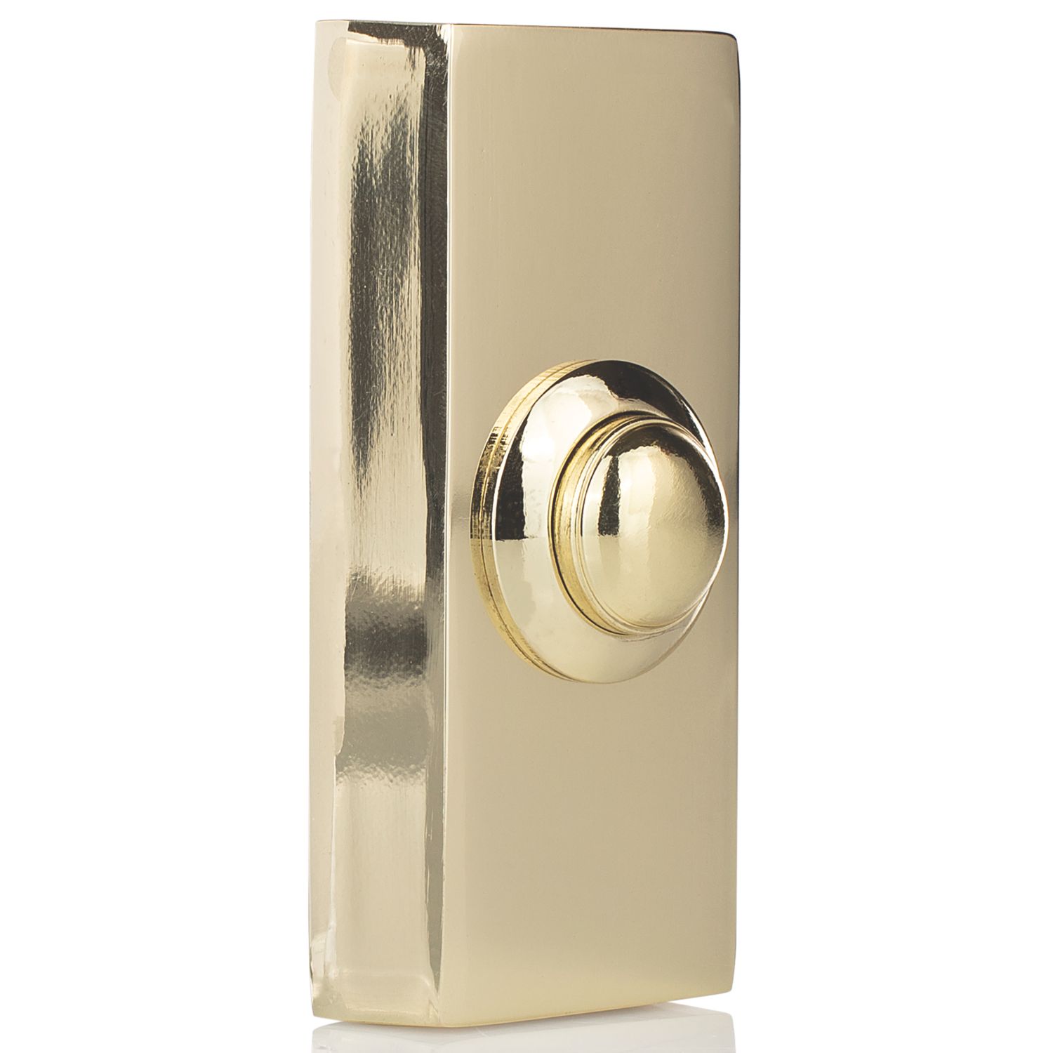Byron DBW-21027 Wired Bell Push Brass (330KW)