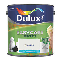 Dulux Easycare Matt White Mist Emulsion Kitchen Paint 2.5Ltr