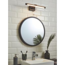 Spa Chai LED Mirror/Picture Light Black 8W 395lm