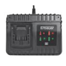 Refurb Erbauer EBFC12-Li 12V Li-Ion EXT Fast Charger