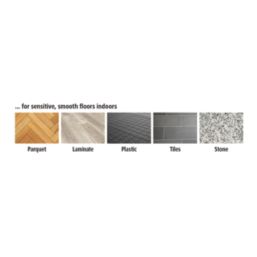 Fix-O-Moll Brown Square Self-Adhesive Furniture Gliders 200mm x 200mm