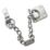 Smith & Locke Door Chain 220mm Polished Chrome