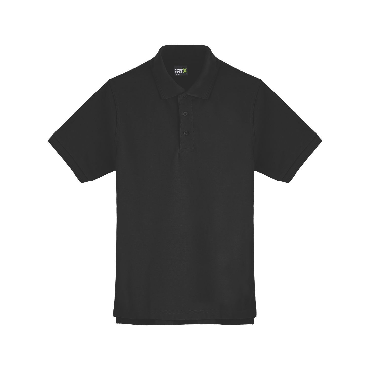 Pro RTX Premium Polo Shirt Black X Small 33 / 34" Chest (331AL)