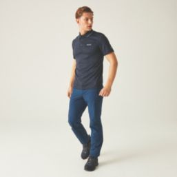 Regatta Maverik V Polo Shirt Navy Large 43.3" Chest
