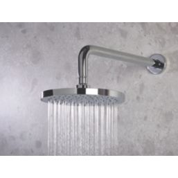 Bristan Round Shower Wall Arm Chrome-Plated 370mm x 55mm