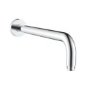 Bristan Round Shower Wall Arm Chrome-Plated 370mm x 55mm