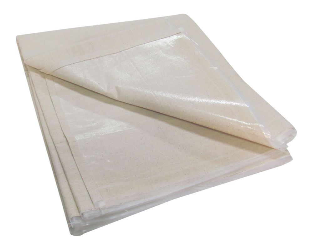 Fortress Trade Dust Sheet 12' x 9' Screwfix