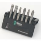 Wera Bit-Check 6 Universal 1 1/4" Hex Shank Mixed Bit Set 6 Pieces