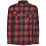 Regatta Shelford Padded Shirt Red Check X Large 49" Chest
