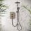 Mira Decor Warm Bronze 9.5kW  Manual Dual Outlet Electric Shower