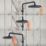 Mira Decor Warm Bronze 9.5kW  Manual Dual Outlet Electric Shower